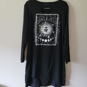 Shein Long sleeve body con dress